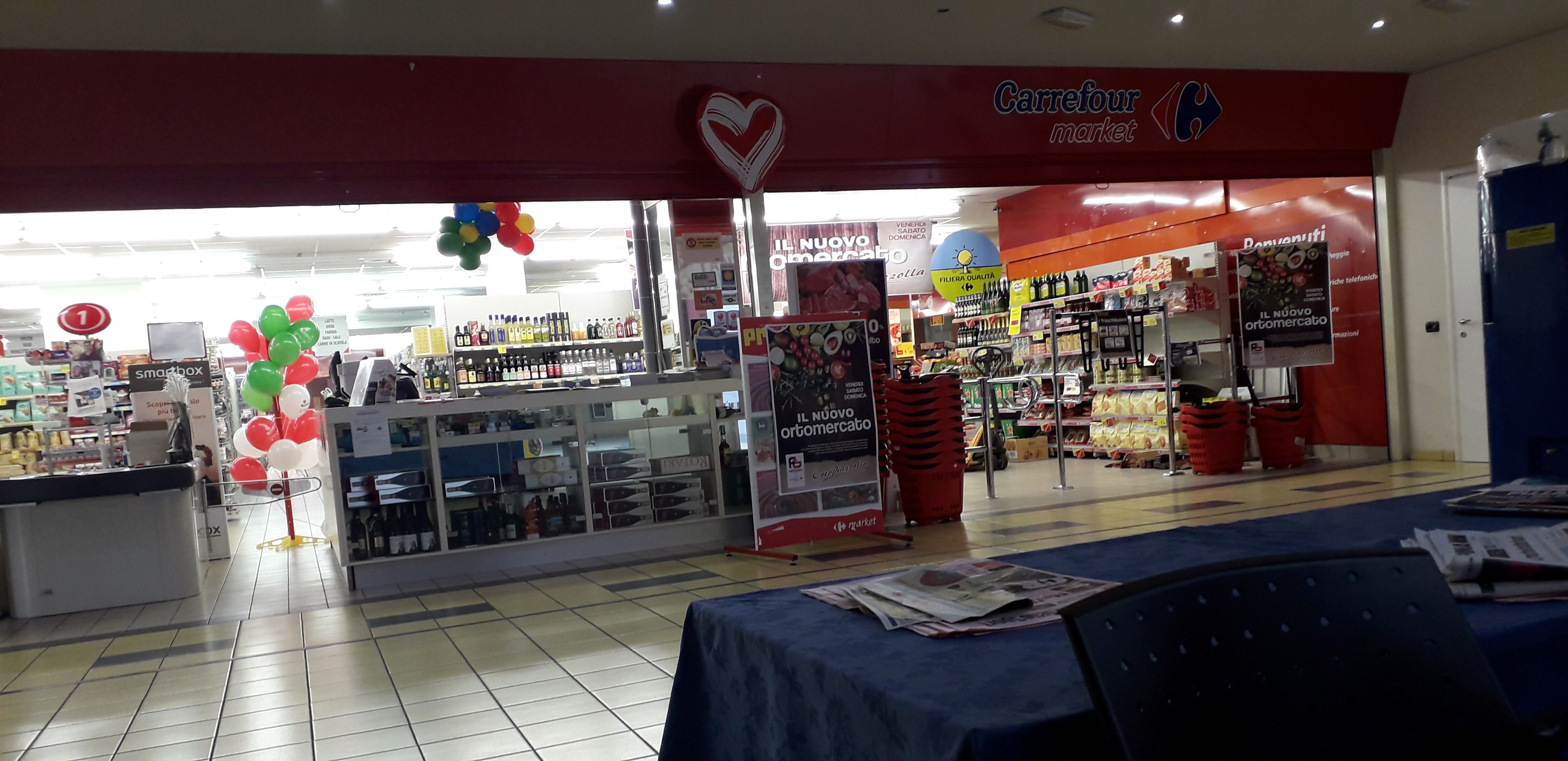 Somma Lombardo: il Carrefour market Fantinato Group chiude definitivamente