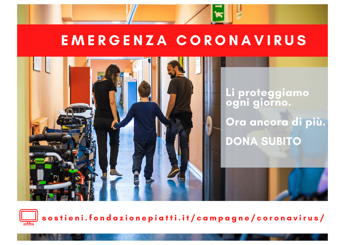 Coronavirus, impegno e tutela dei Centri Fondazione Piatti
