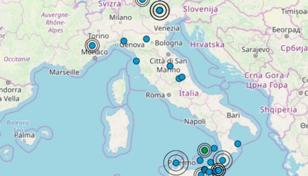 Italia colpita dal terremoto in mezzo al coronavirus