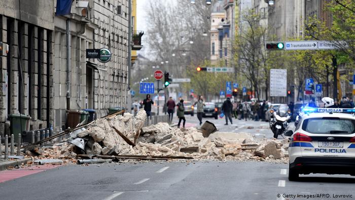 Una forte scossa scuote la capitale croata Zagabria
