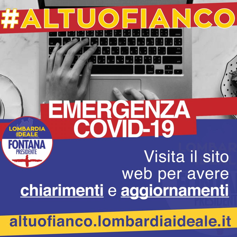 Altuofianco - Lombardia Ideale lancia il sito web per dare supporto ai cittadin
