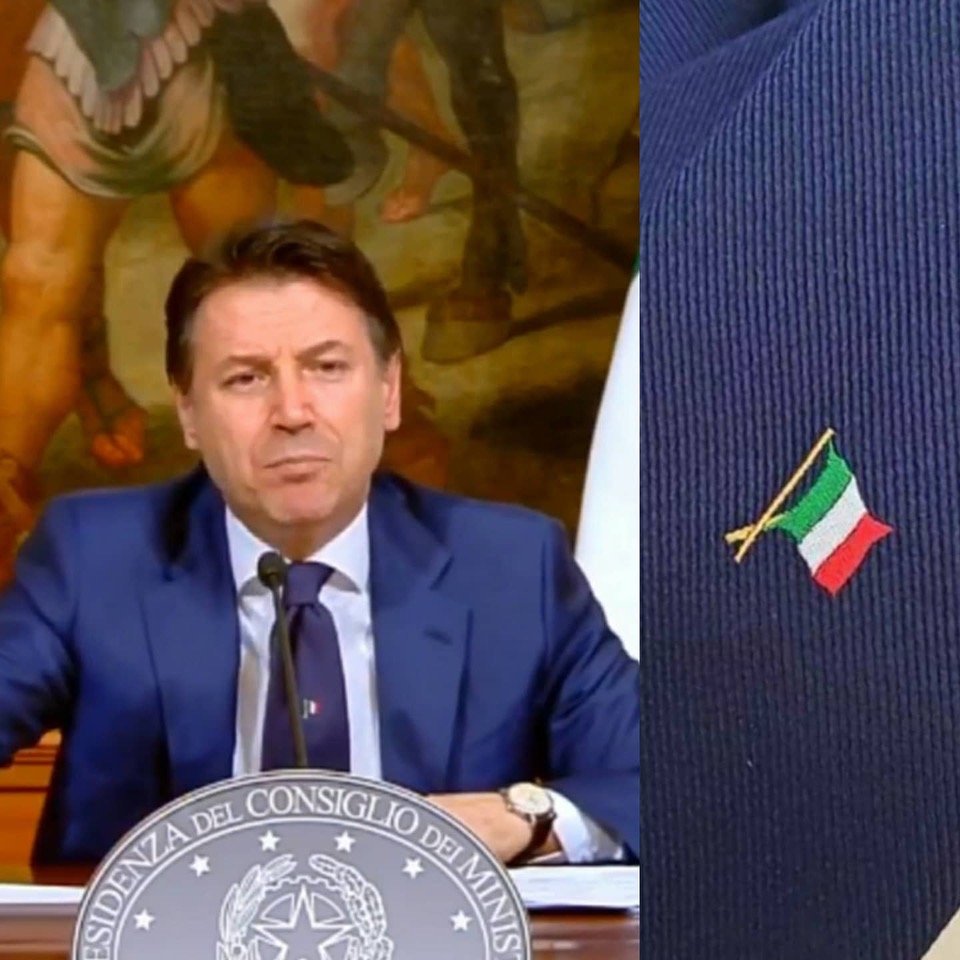  Il Presidente Conte, è uno storico  estimatore delle cravatte : Talarico
