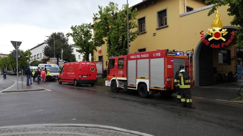 Varese: esplosione presso Fonderia Casati di Viale Belforte