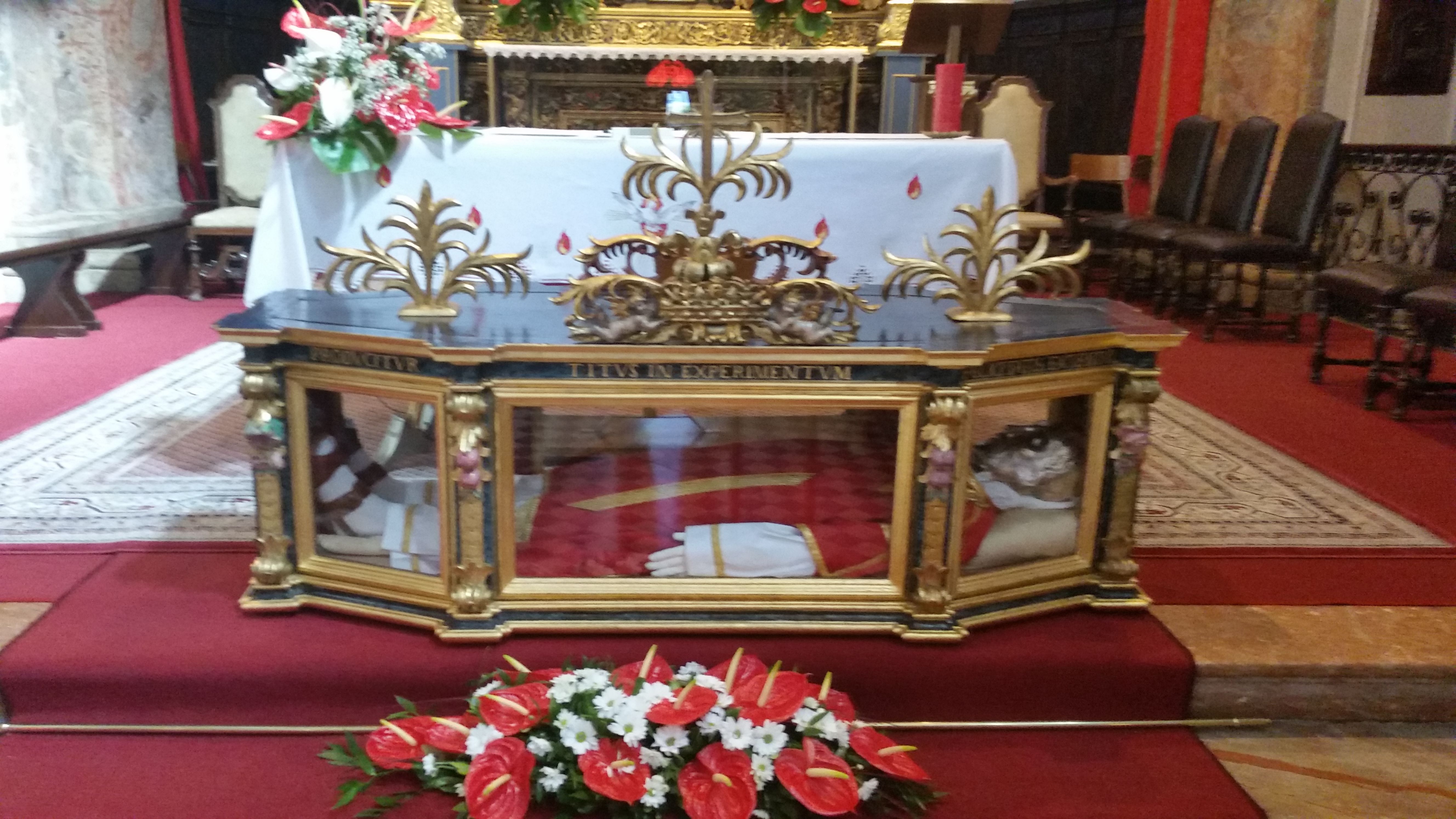 Casorate Sempione: esposizione straordinaria delle Reliquie di San Tito
